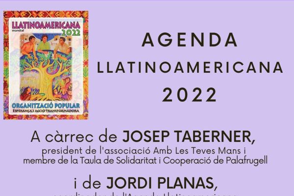 Presentació de l'Agenda Llatinoamericana 2022